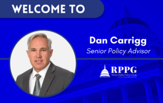 Graphic - welcome to Dan Carrigg, senior policy advisor